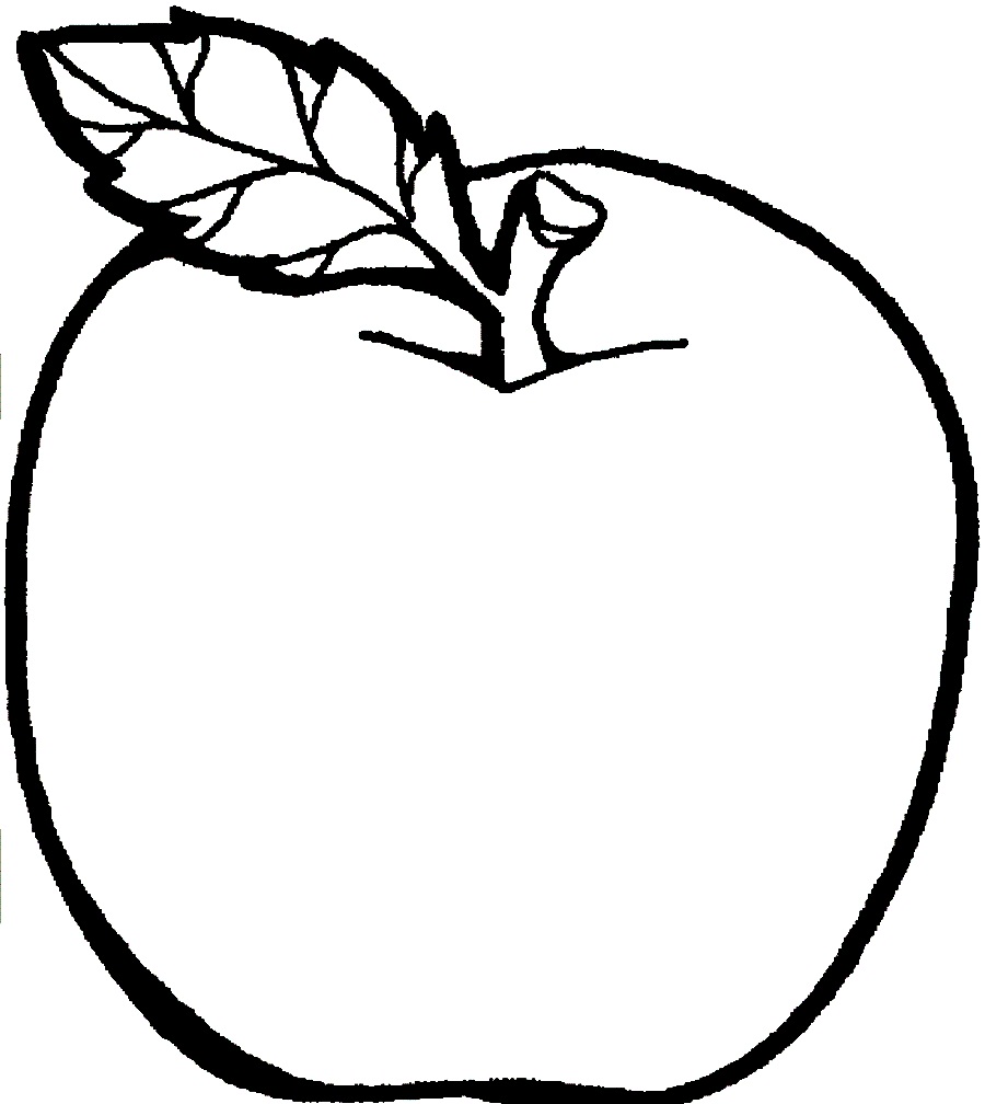 Colouring Images Of Apple - ClipArt Best