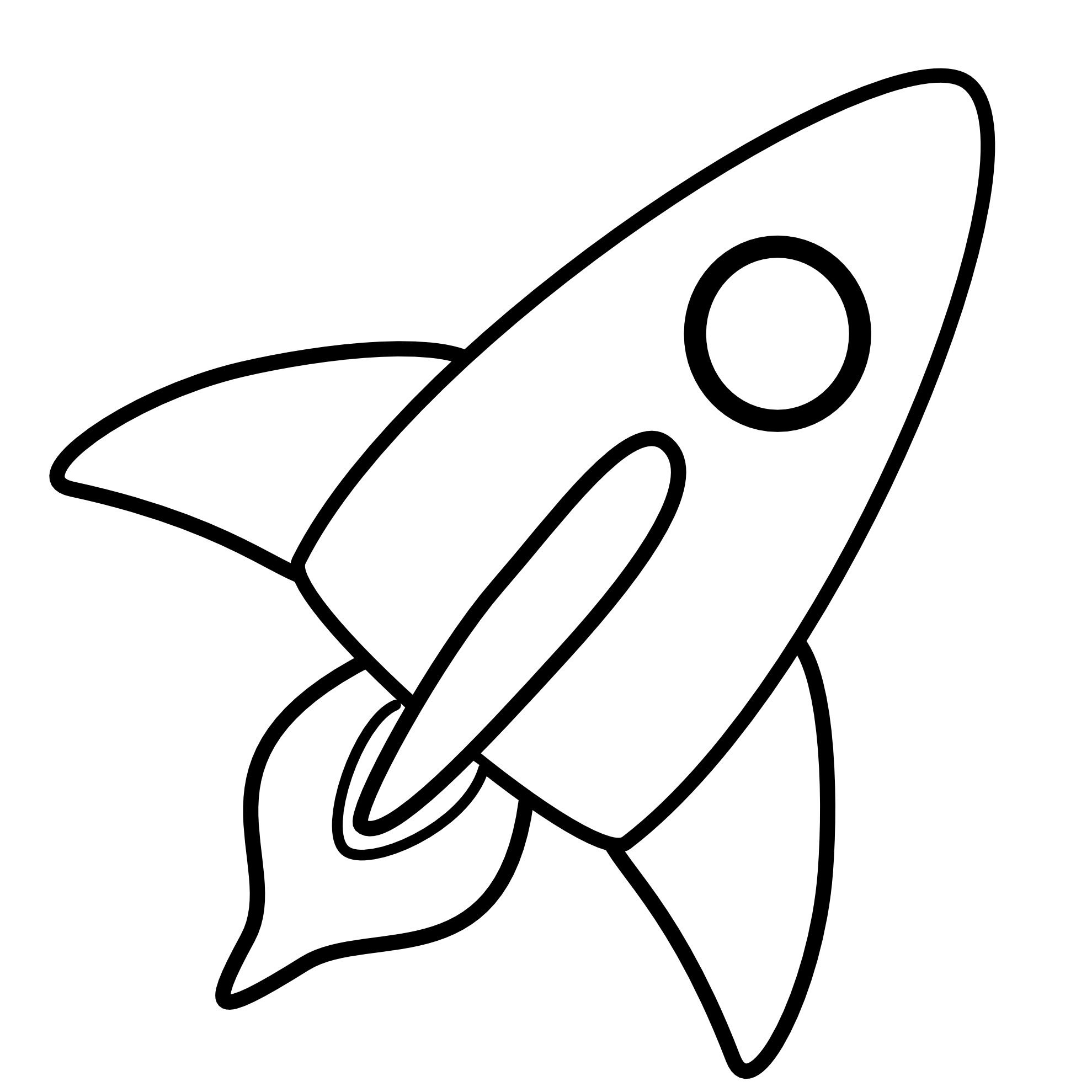 Space Rocket Coloring Pages. dibujo para colorear cohete espacial ...
