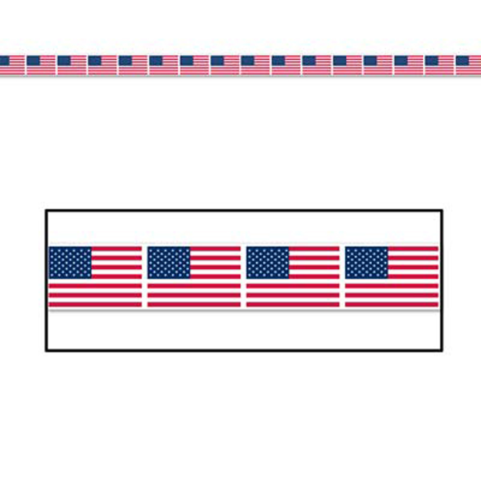 Buy New American Flag Party Tape-Caufields.com