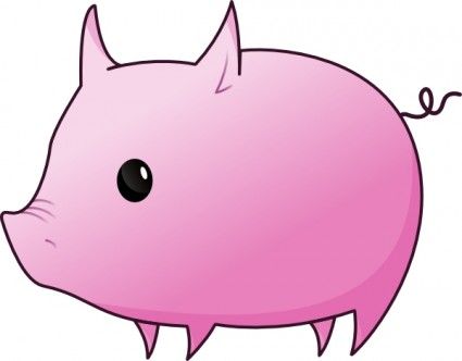 Clip art, Art and Pigs