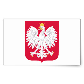 Polish White Eagle Stickers | Zazzle