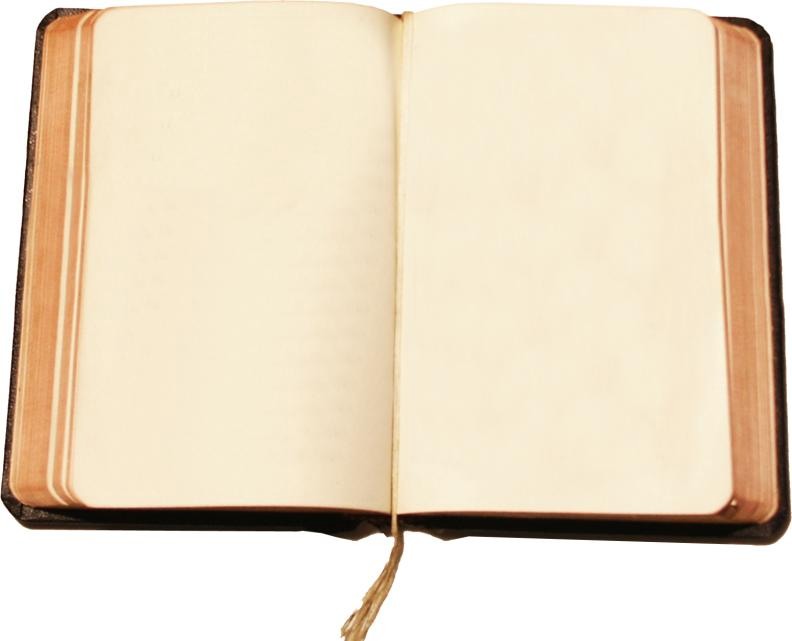 Old Book Open Clipart