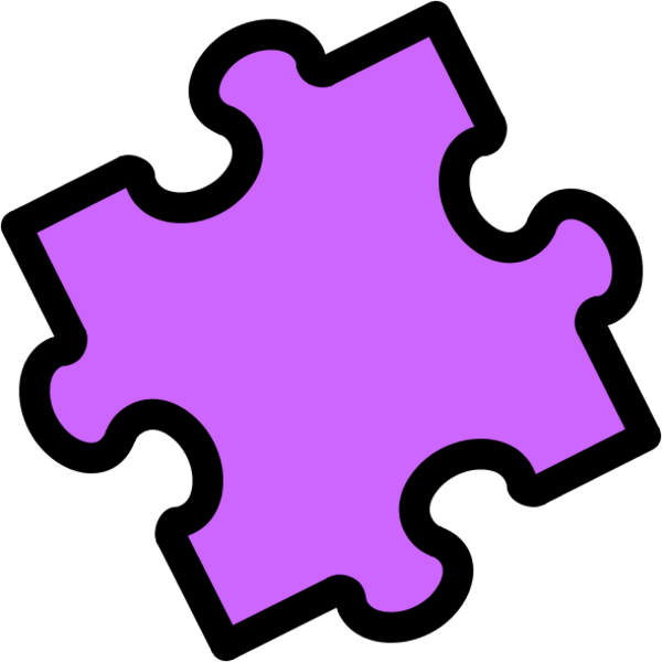 Puzzle Piece Clip Art - Tumundografico
