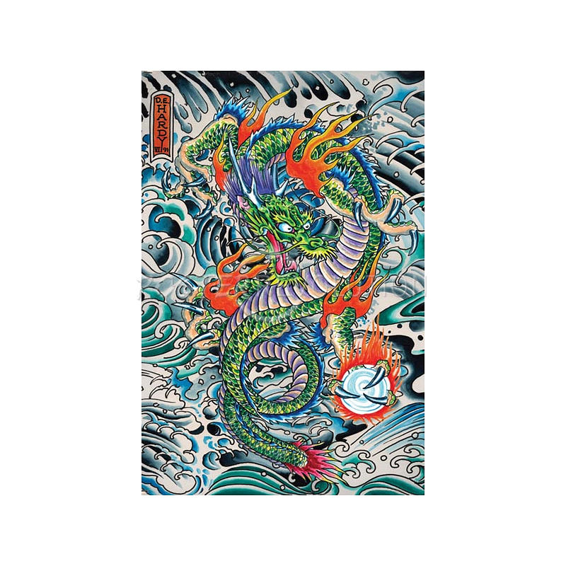 Ed Hardy Dragon - ClipArt Best
