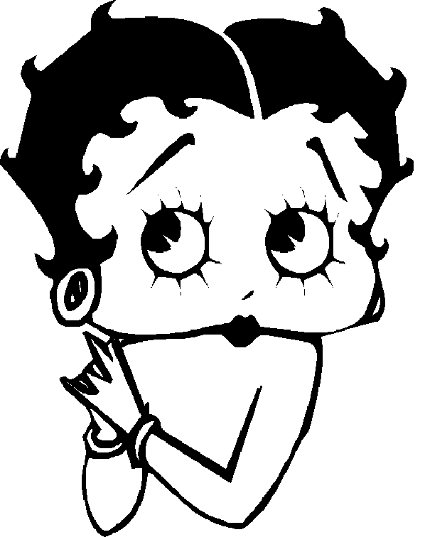 Betty Boop Clip Art - ClipArt Best