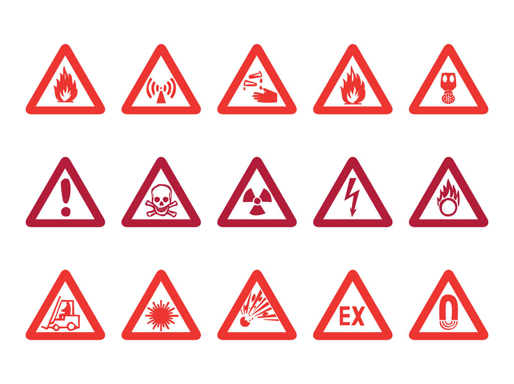 Warning Signs Vector Vector Art & Graphics | freevector.com