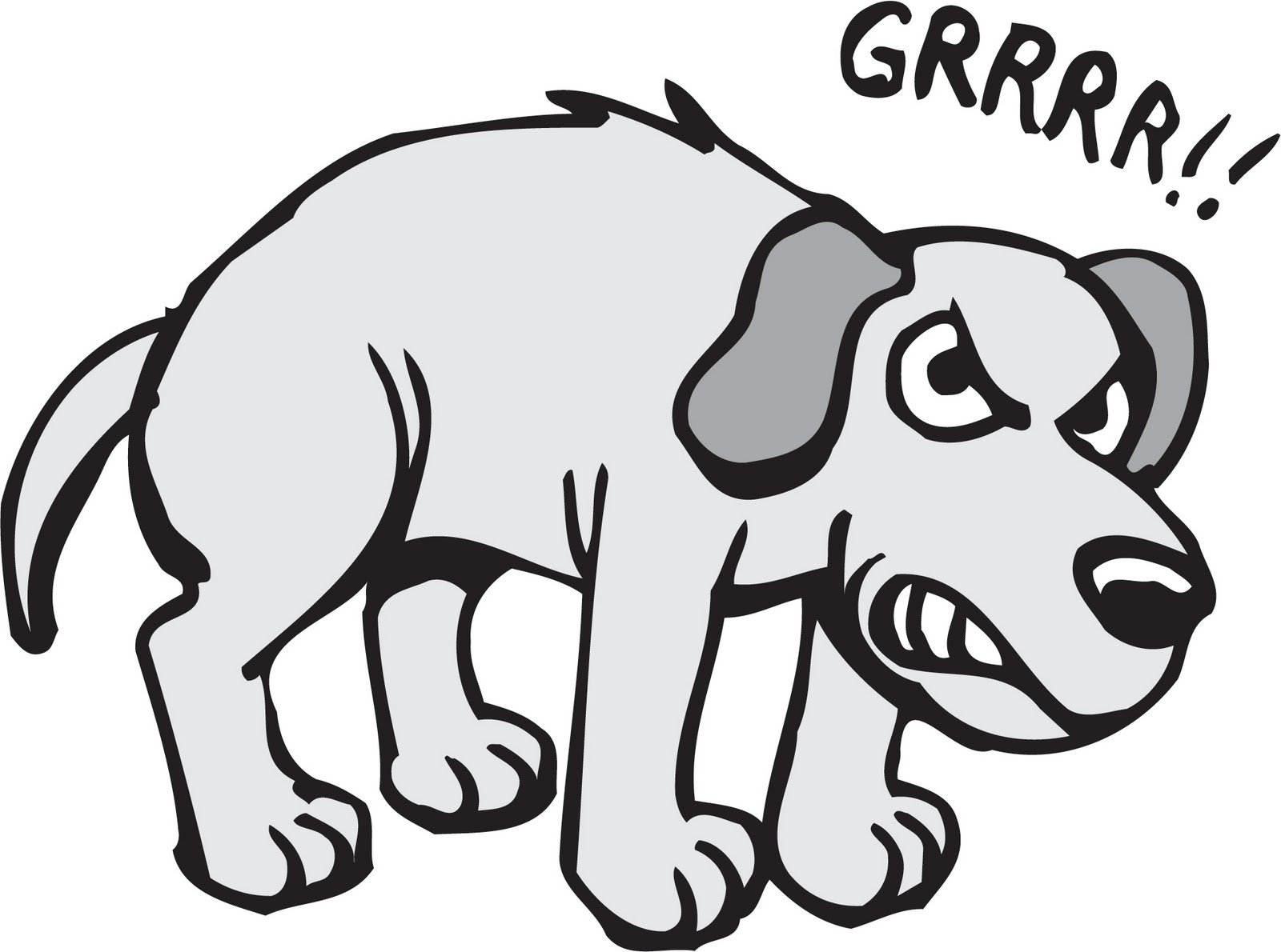 Aggressive Dog Clipart