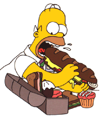 Clipart cartoon ate