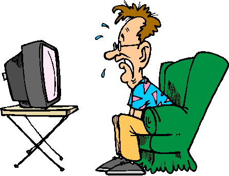 Watching tv clip art - Cliparting.com