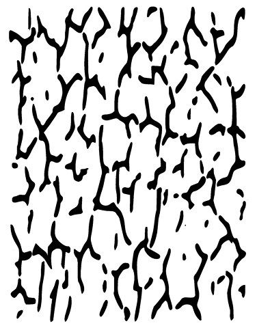 Trees, Tree stencil and Pine tree