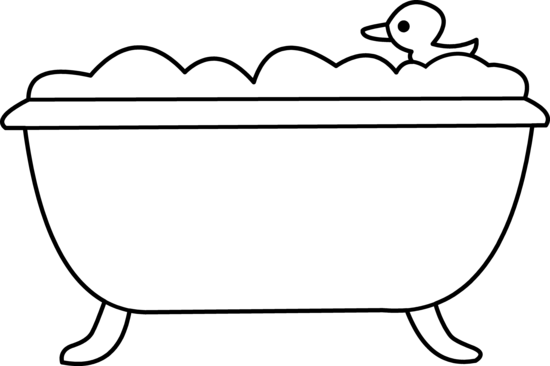 Clipart Bathtub - Tumundografico
