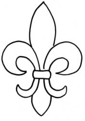 1000+ images about Fleur de lis | Clip art, Who dat ...