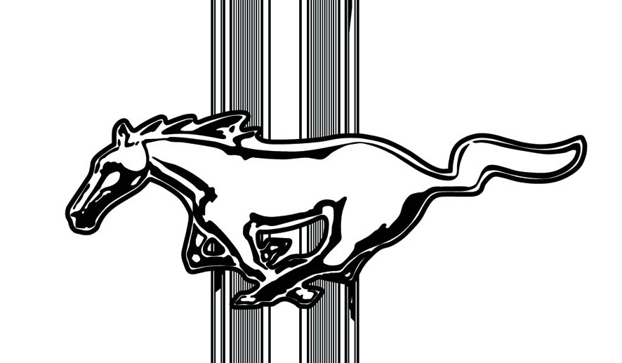 Mustang Car Logo Clipart