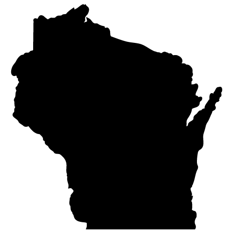 Clipart wisconsin outline