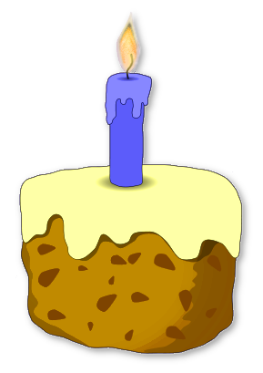 1st Birthday Cake Clip Art - ClipArt Best