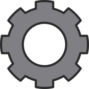 Gear Grey Cog clip art - vector clip art online, royalty free ...