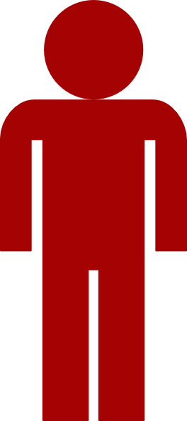 Slip Man Red Clip Art Vector Online Royalty Free And Public ...