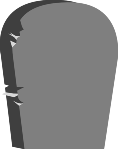 Blank Tombstone Clipart