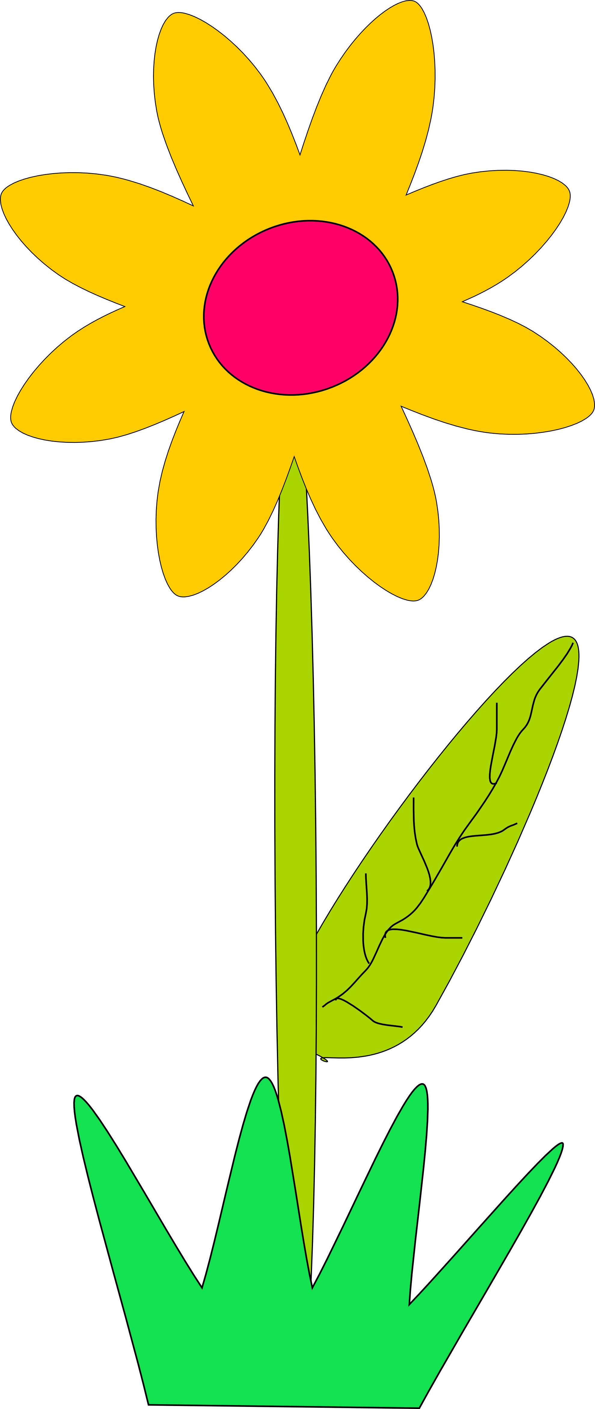 Clip Art: Machovka Flower clipartist.net Art ...