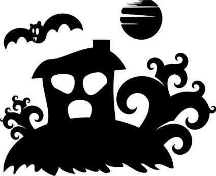 Free clip art silhouette house Free vector for free download ...