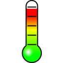 Thermometer Hot Outline Clipart Royalty Free Public ...