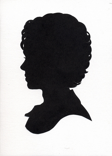 Silhouette portrait - a photo on Flickriver