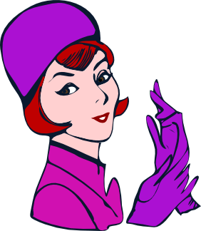 Woman Clip Art Black And White - Free Clipart Images