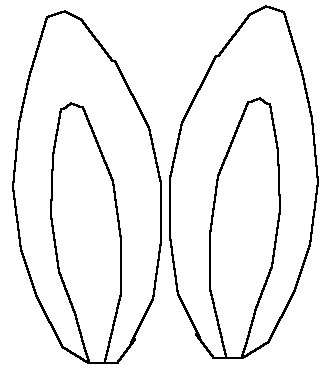Easter Bunny Templates, Silhouette Coloring Pages, Printables ...