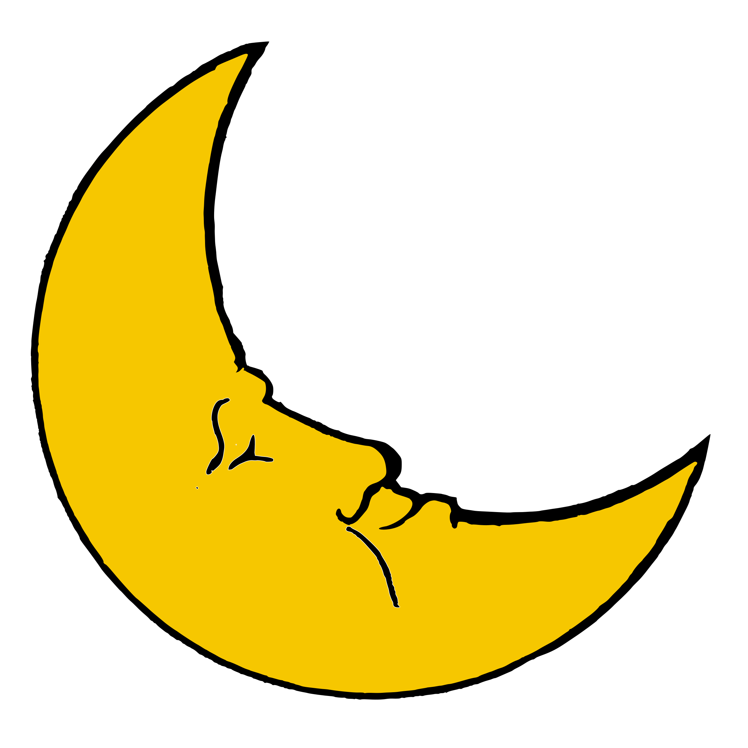 Crescent moon clipart png