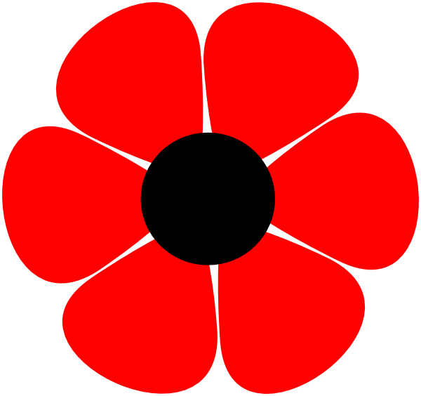 Clip art poppy flower