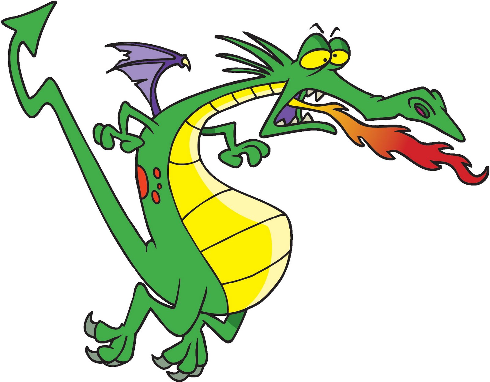 Fire-breathing Dragon Clipart