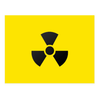 Nuclear Warning Postcards | Zazzle