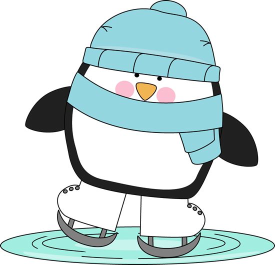 Kids skating clipart