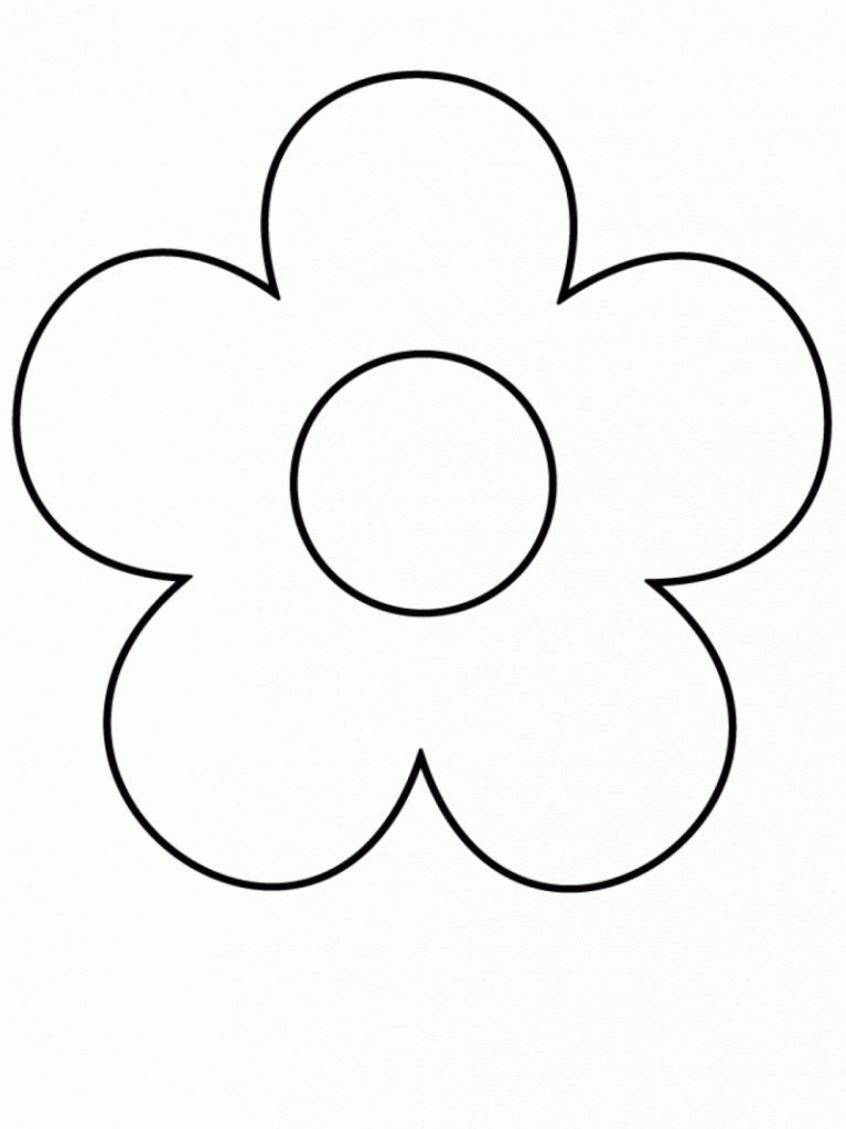 Simple Flower Drawings - Drawing Pencil