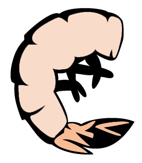 Cooked Shrimp Clip Art