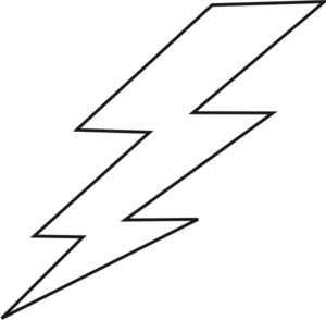 Blue Lightning Bolt Clipart - Free Clipart Images