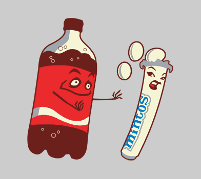 Diet Coke and Mentos | Know Your Meme
