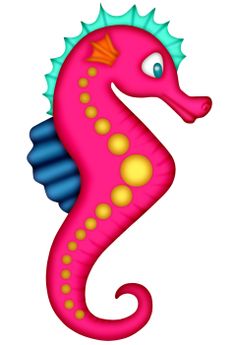 Cartoon, Seahorse drawing and Drawings