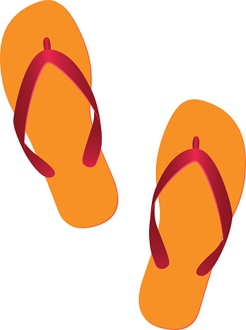 Flip Flop Clip Art, Vector Images & Illustrations