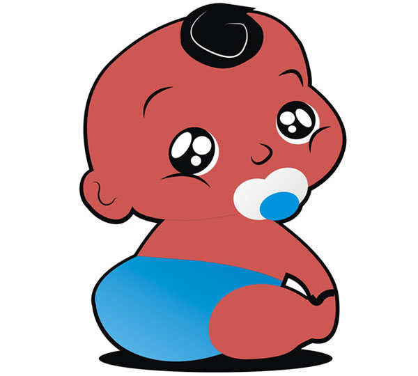 Black Baby | Download Free vectors | Free Vector Graphics