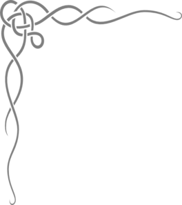 Large Corner Scroll clip art - vector clip art online, royalty ...
