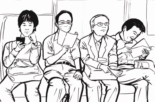 Laura Elliott Drawings Of Japanese Life | Mutantspace