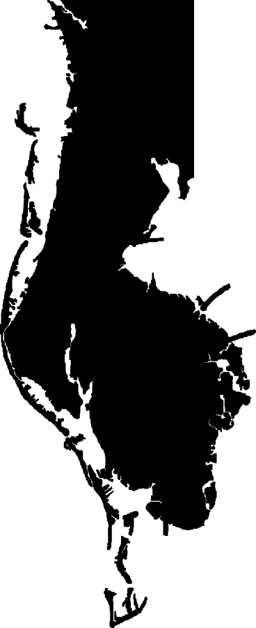 Pinellas County, "Clipart" Style Maps in 50 Colors