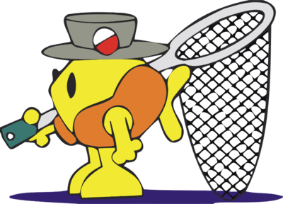 Fishing Net With Fish Clipart