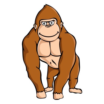 Gorilla Clipart - Tumundografico