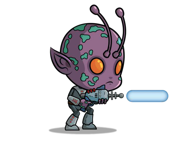 The Android Boss - Royalty Free Game Art
