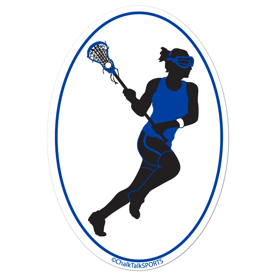Girls lacrosse clipart