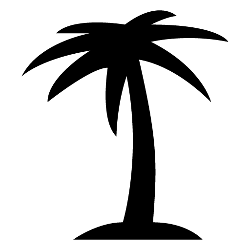 Palm Tree Vector Icon, 50821