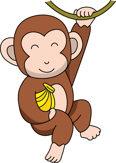 Monkey Clip Art - Tumundografico