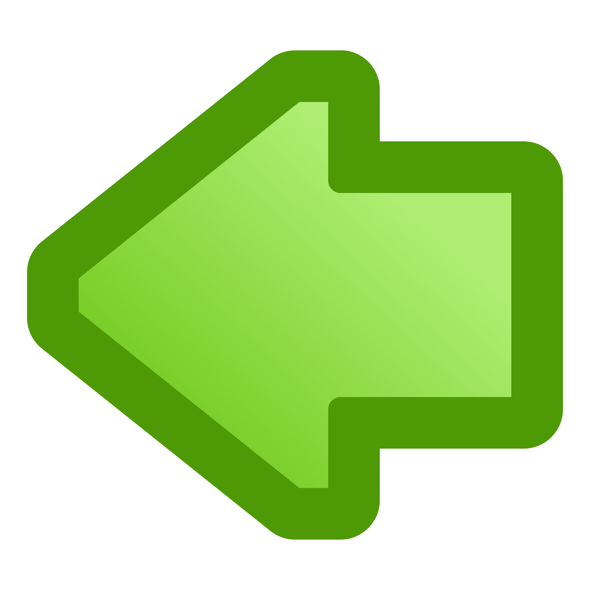 Clipart - icon-arrow-left-green
